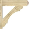 thumbnail image 3 of Ekena Millwork 8"W x 30"D x 30"H Olympic Rough Sawn Craftsman Outlooker, Douglas Fir, 3 of 4