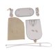 thumbnail image 1 of Kit de fabricación de bolsos de cuero PU Yinane bolso tejido a mano piezas para bolso de hombro, 1 of 8