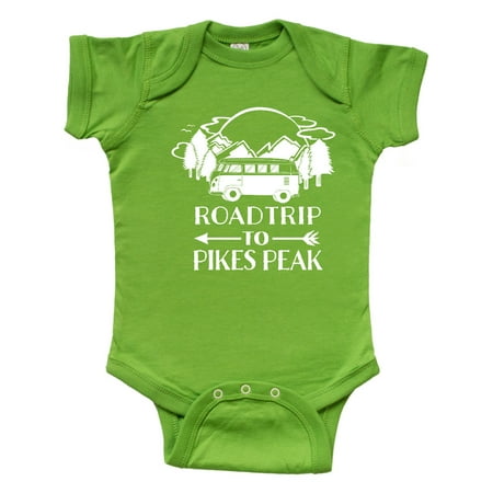 

Inktastic Road Trip To Pikes Peak Gift Baby Boy or Baby Girl Bodysuit