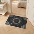 thumbnail image 2 of ODIKA 2'x3' Ultra-Soft Accent Mat, Gothic Witchy Haul Occult Symmetrical Ornament Corridor Grey None Washable, Bare feet friendly, Easy Care Indoor rug for Bedside, Footrest, 2 of 7