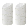 thumbnail image 3 of Better Homes & Gardens 2PK Flameless LED Pillar White Candles, 3"Dia. x 6"H, 0.34 lb Weight each, 3 of 12