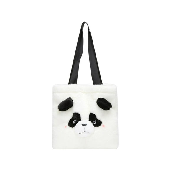 Bolsos para Niñas Bolso de Panda de Terciopelo Japonés Bolso de Hombro Bolso de Niña Casual Bolso Pequeño para Niños Bolsos Pequeños Multifuncionales Lindos para Regalos