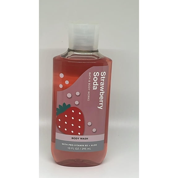 Bath & Body Works STRAWBERRY SODA Body Wash 10 fl oz