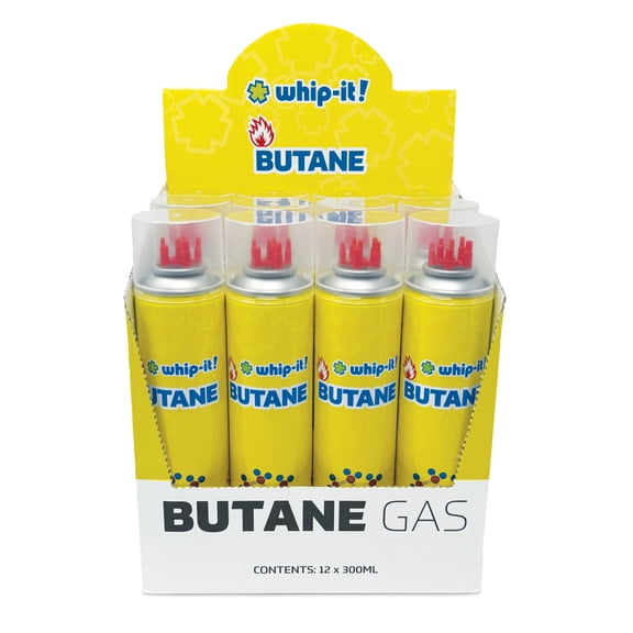 Whip-It! Butane, 300ml, 12 pack