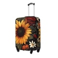 thumbnail image 1 of Fotbe Sunflower Floral Butterfly Funda Protectora para Equipaje, Antirrayones y Resistente a la Suciedad, Compatible con Maletas de 18 a 32 Pulgadas-Medium, 1 of 7