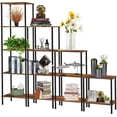 thumbnail image 5 of Ladder Corner Bookcase, 5 Tier Book Display Shelf, Home Office Living Room, 5 of 7
