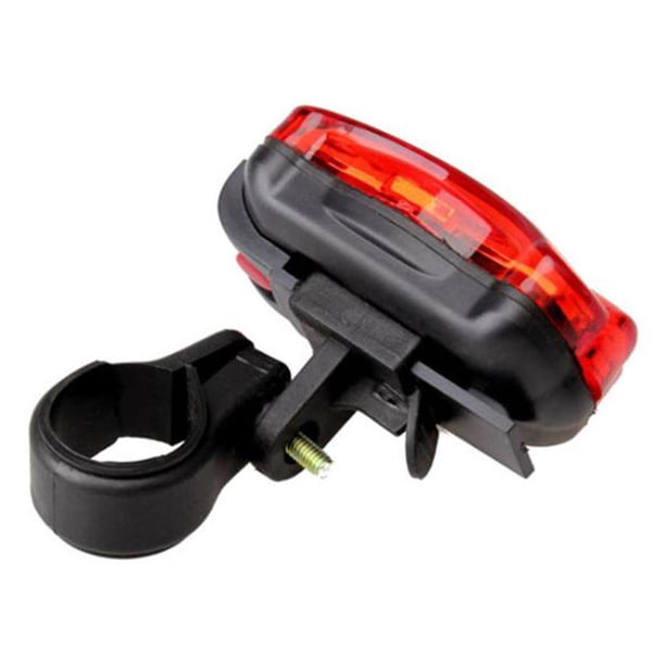 Nuevo juego de luces de bicicleta de montaña de 5 LED para bicicleta, luces delanteras y traseras para bicicleta