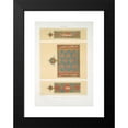 thumbnail image 2 of Émile Prisse d'Avennes 11x14 Black Modern Framed Museum Art Print Titled - Arabesques; Frontispiece and Details of an Arab Qoran (17th Century); 1 (1877), 2 of 5