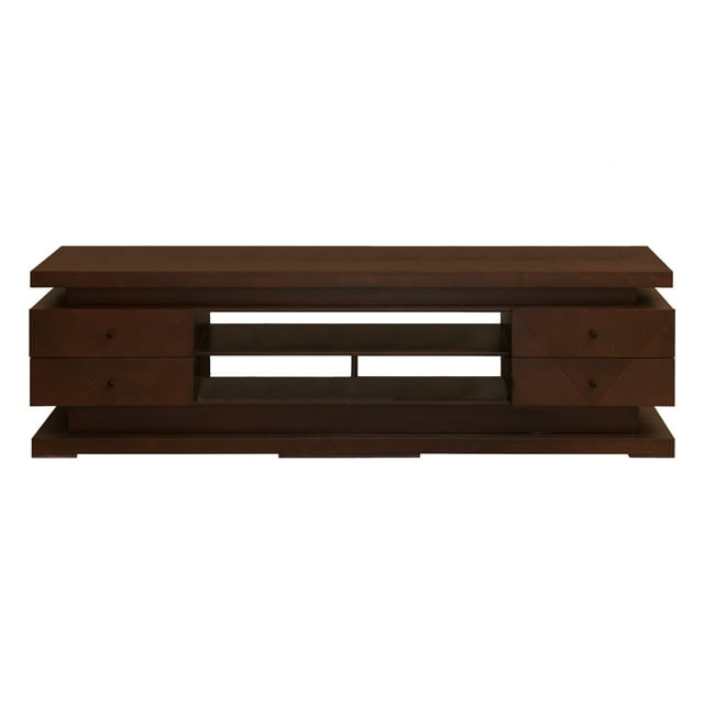 Mesa de TV Kessa Muebles Luciana Nogal 200 x 57 x 40 cm