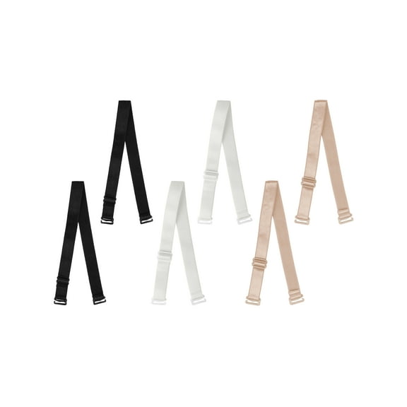 INSPIRE CHIC Stretchable Shoulder Bra Straps Adjustable Elastic Straps for Women