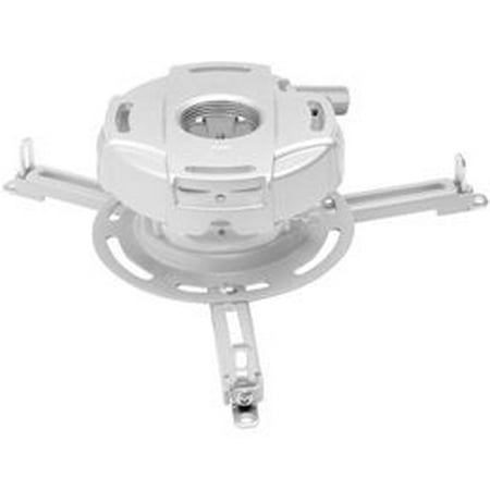 Peerless Prg Precision Gear Projector Mount With Spider Universal Adapter Prg-unv-w - Mounting Component (ceiling Mount, Spider Arms) - For Projector (tilt & Swivel) - Aluminum Alloy - White