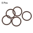thumbnail image 2 of Fluorine Rubber O-Rings 25mm OD 20mm ID 2.5mm Width FKM Seal Gasket, Brown 5pcs, 2 of 3