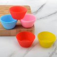 thumbnail image 3 of 12-pack Silicone Cupcakes Liners Baking Molds for Cupcake - stock, baking supply., 3 of 5