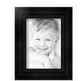 thumbnail image 2 of ArtToFrames 5x7 Inch Black Picture Frame, This Black Wood Poster Frame is Great for Your Art or Photos, Comes with Regular Glass (4030), 2 of 7