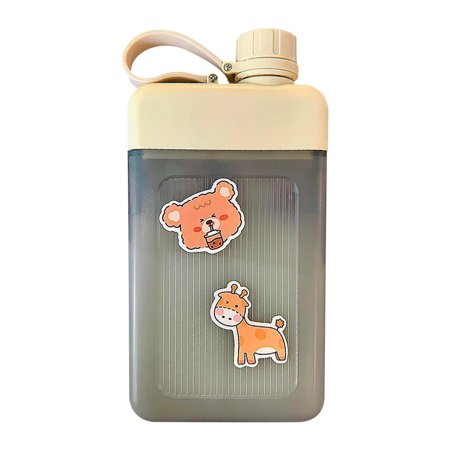 

Onlywo Summer Portable Fresh Plastic Cup Frosted Large Capacity Water Tup