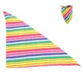 thumbnail image 3 of Miangastore Rainbow Stripe Dog Triangular Bandana Pet Triangular Bandana Prop Pet Triangular Scarf, 3 of 9