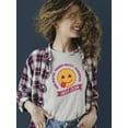 thumbnail image 2 of Limited Edition - Premium Retro Emoji Graphic Women's T-shirt, 2 of 4