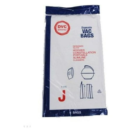 30 DESIGNED TO FIT HOOVER J CANISTER VACUUM BAGS