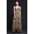 thumbnail image 4 of Bimba Robe Longue Imprimée d'Été pour Femmes, Col en V, Tenue de Villégiature - Petite, 4 of 4