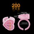 thumbnail image 2 of AIR-Lash Glue Rings, [200PCS] Smart Glue Cup for Lash Extension Supplies, Eyelash Heart Glue Rings for Volume Fan, Blossom Ring Fanning Cups, Eyelash Extension Supplies, Lashes Supplies for Lash Tech, 2 of 4