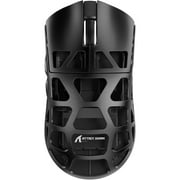 ATTACK SHARK R3 Wireless 8K MouseMagnesium Alloy Mouse, 46g SUPERLIGHT Mouse, PixArt PAW3395 Gaming Sensor, BT/2.4G/Wired Gaming Mouse, Adjustable DPI 26000, Office Mice for Win11/Xbox/PS/Mac -Black