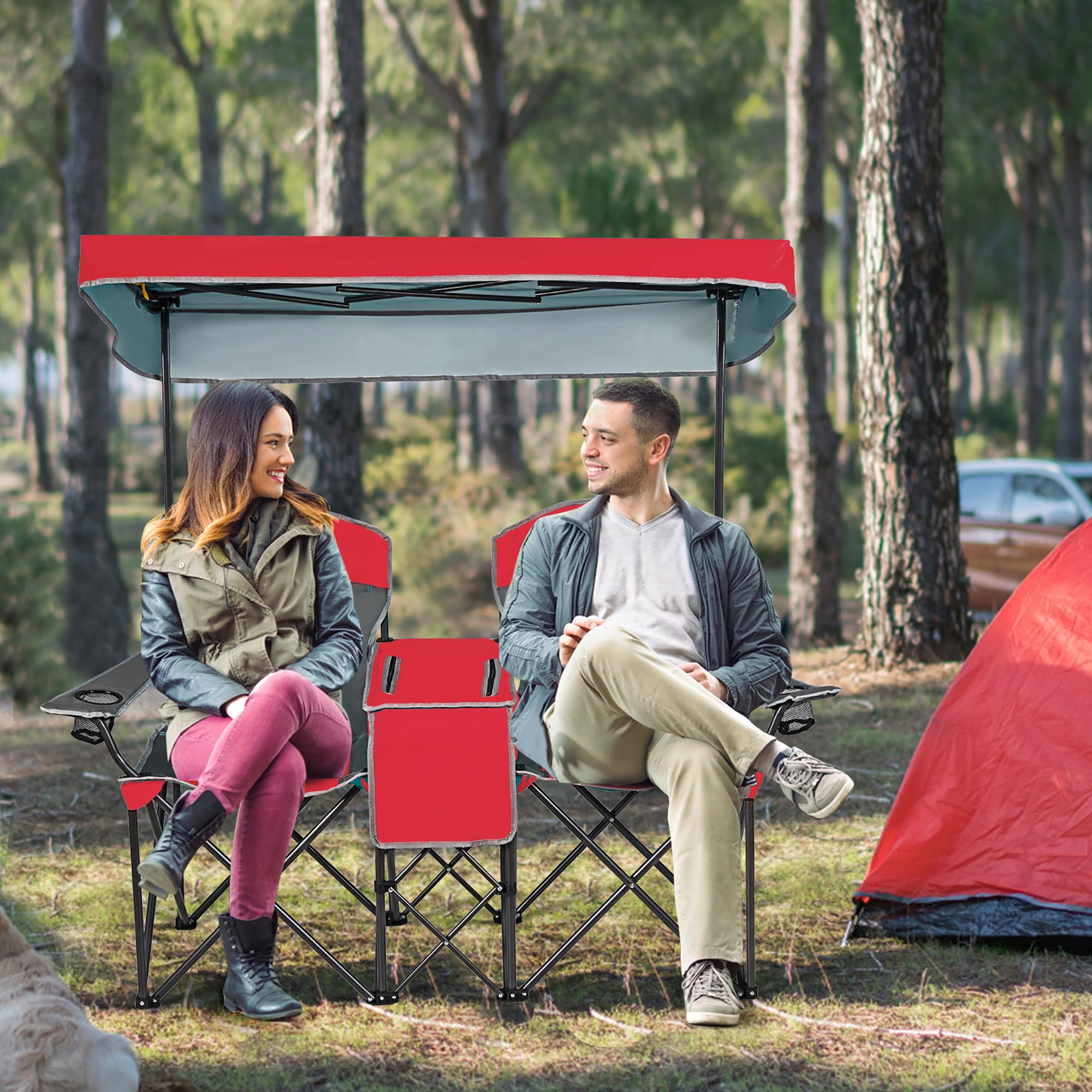 Outdoor Folding Seat Chair for Camping Picnic Sports Flat Moisture-proof 