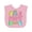 AD-Pink, variant on Inktastic Oh for Peeps' Sake Easter Bunnies Boys or Girls Baby Bib