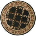 thumbnail image 5 of SAFAVIEH Lyndhurst Marshall Floral Border Runner Rug, Black/Brown, 2'3" x 8', 5 of 7