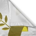 thumbnail image 3 of Ambesonne Party Kitchen Curtains, Golden Age Birthday, 55"x39", Olive Green Yellow, 3 of 3