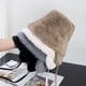 thumbnail image 5 of Sombrero de pescador Qarigey cálido de invierno poliéster con protección para los oídos gris, 5 of 6