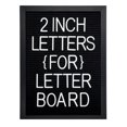 thumbnail image 1 of G GAMIT Juego de letras de tablero de letras de fieltro - 227 piezas de letras de 2 pulgadas de alto para tableros de letras, 1 of 5