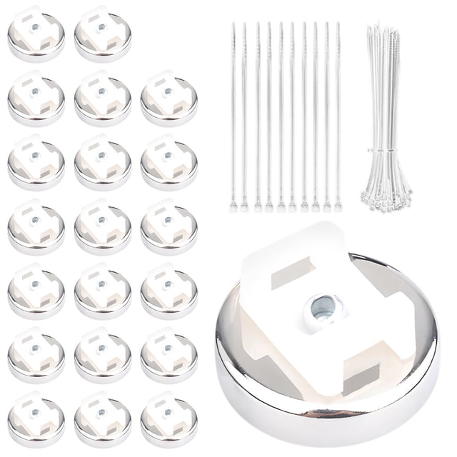 RKSTN Fixed Base Magnetic Cable Zips Ties Mount Kit