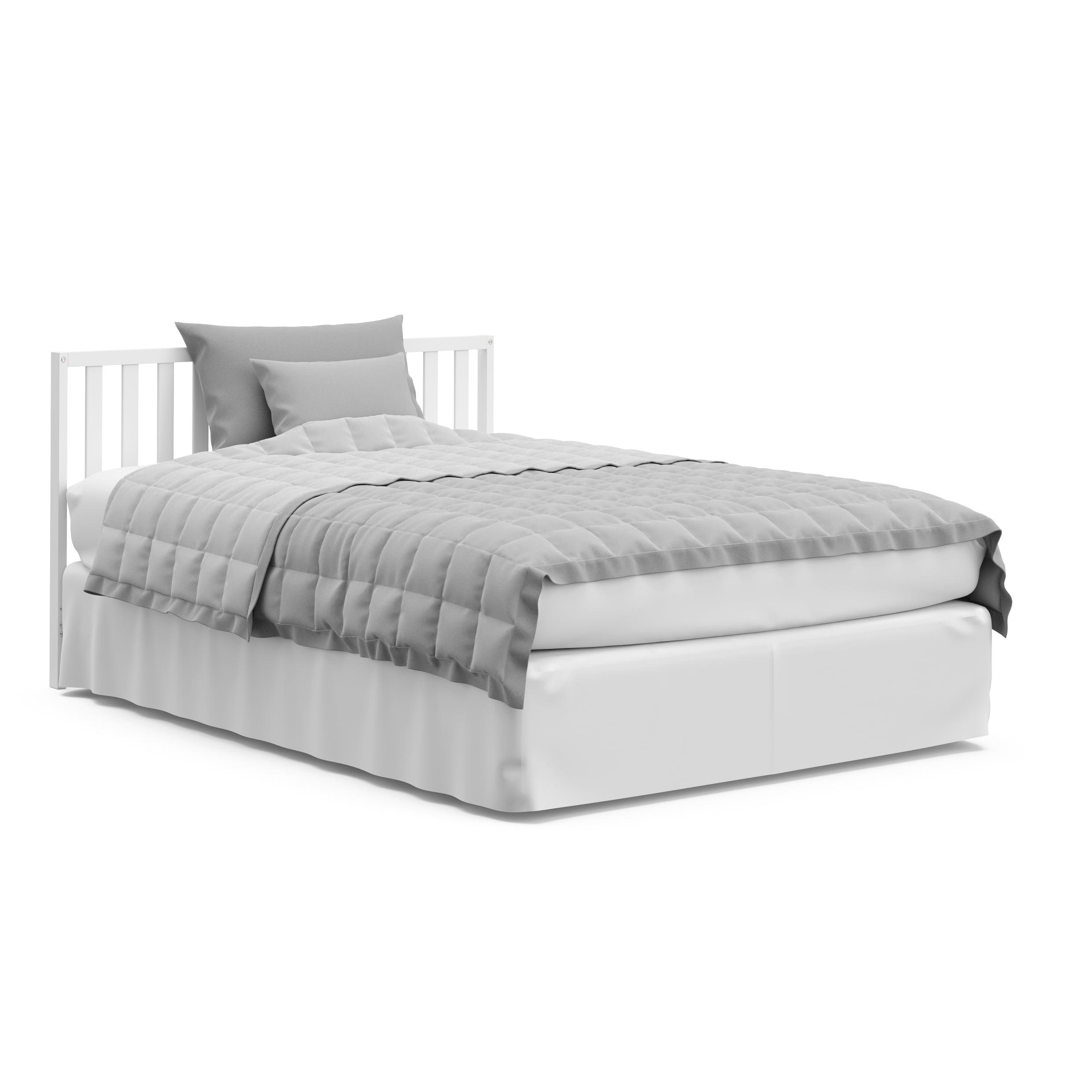 Storkcraft Sunset 4-in-1 Convertible Baby Crib, White