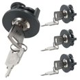 thumbnail image 1 of 4pcs Plug Lock 86 Socket Lock Zinc Alloy Industrial Plug Anti-Touch Safety Lock Rotary Tongue Row Plate Lock for Factory, 1 of 3