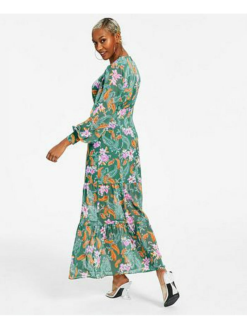 ruffle purple dress Feminine Love Lavender Ruffled – Shop the Mint colour: Teal Up Maxi Dress Formal Dresses Gold Dresses Size:4 - Bust 31