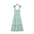 thumbnail image 2 of ZhiHiMeRi Women's Country A-Line Maxi Dress – Floral Patchwork Print M, 2 of 12