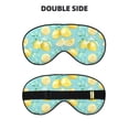 thumbnail image 2 of Xecao Yellow Lemon for Soft Fluffy Sleeping Blindfold, Nap eye cover tailored for the utmost comfort for girls, women, kids, and adults., 2 of 7