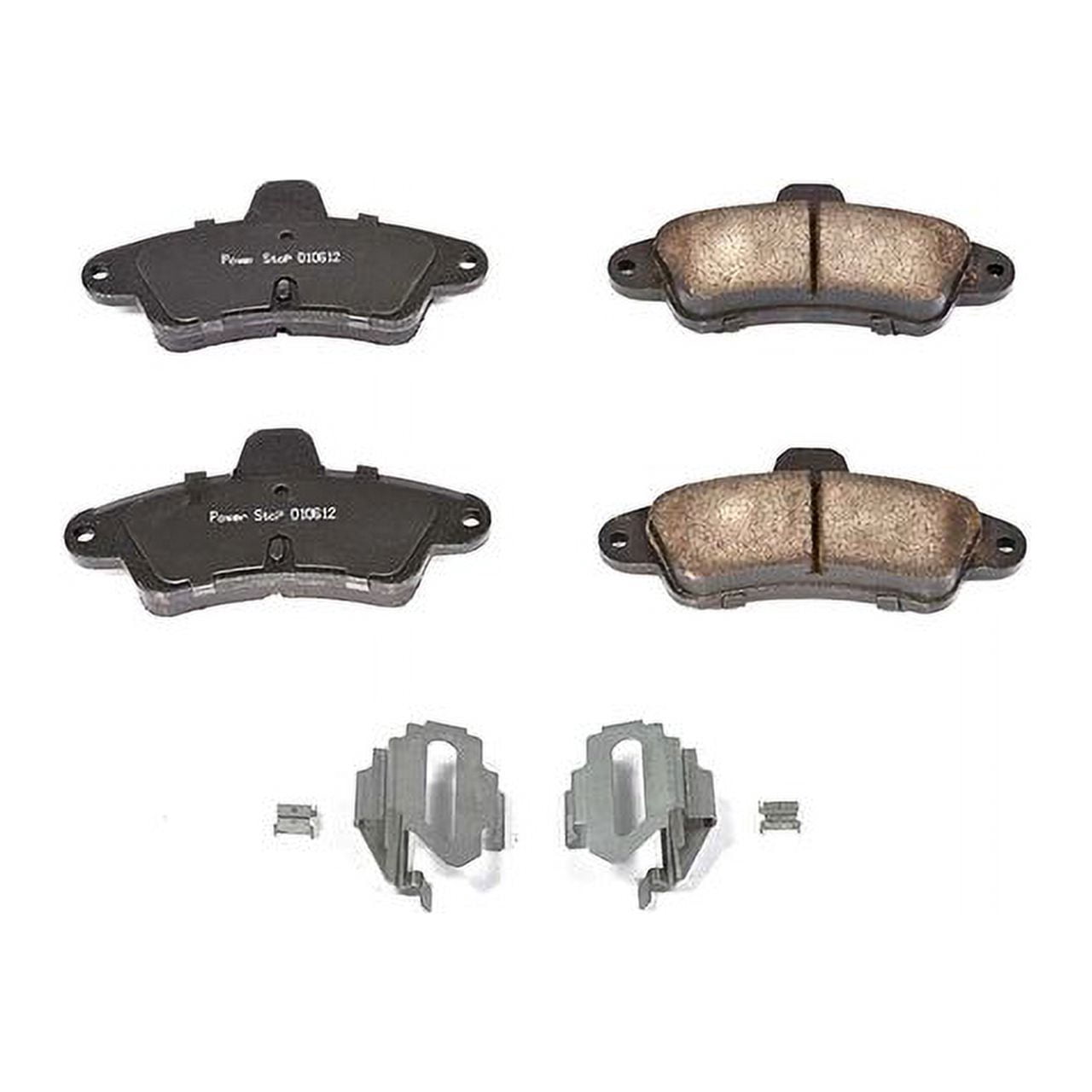 Power Stop Rear Z17 Evolution Ceramic Brake Pads with Hardware 17-661