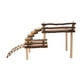 thumbnail image 4 of Plataforma de Escalada ANGGREK para hámster de madera de 2 Niveles Materiales naturales, 4 of 7