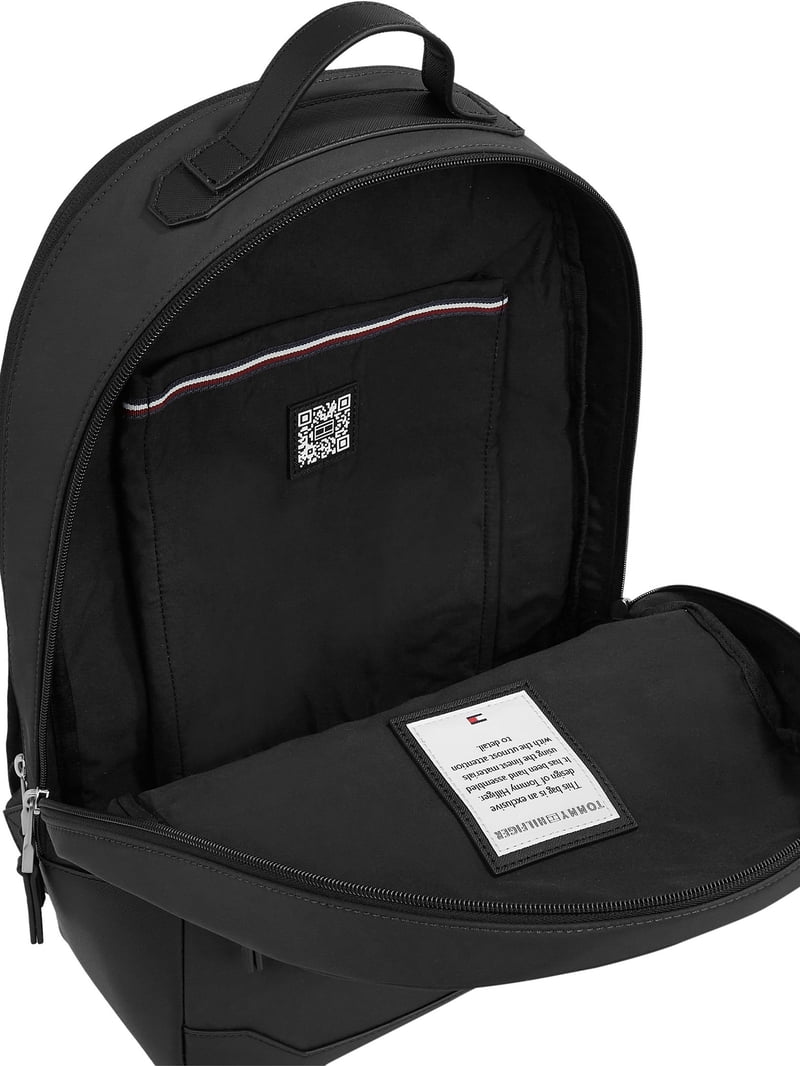 Tommy Hilfiger Black Nylon Backpack Tommy Hilfiger TH Women main image 4
