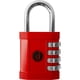 thumbnail image 1 of Candado Cerradura de combinación de 4 dígitos - para gimnasio, escuela, casillero, puerta exterior, cobertizo, cerca y almacenamiento - Metal resistente a la intemperie - Sin llave, fácil de configura, 1 of 7