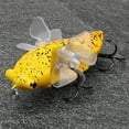 thumbnail image 4 of Señuelo De Pescado Duro Con Anzuelo Triple ANGGREK Señuelo Artificial De Plástico ABS 33g, 4 of 8