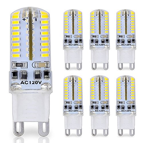 G9 Pin Base LED Bulb, 25 Watt Glass Halogen ( Daylight White 6000K