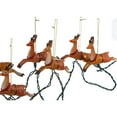 thumbnail image 3 of Kurt Adler UL 10-Light Santa Sleigh and Eight Reindeer Light Set, 3 of 7