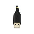 thumbnail image 4 of StarTech.com 2ft (60cm) 2-Port USB to Serial Adapter Cable, Interchangeable DB9 Screws/Nuts, COM Retention, USB-A to DB9 RS232, FTDI, Level-4 ESD Protection, Windows/macOS/ChromeOS/Linux - Rugged TPE Construction (2P1FFC-USB-SERIAL) - USB / serial cable - USB (M) to DB-9 (M) - 2 ft - black, 4 of 7