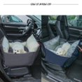 thumbnail image 4 of Dog Car Seat For Small Dogs, Fully Detachable And Washable, Soft Dog Booster Seats Clip-on Leash Portable - Jxlgv, 4 of 5