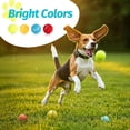 thumbnail image 4 of PrimePets Squeaky Tennis Balls for Dogs ( Yellow+ + Orange+ .Squeaky High Bounce), 4 of 6
