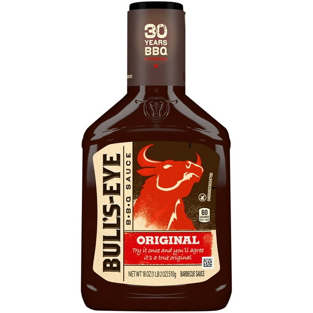 Bull'sEye Original BBQ Sauce 18 oz Bottle