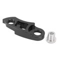 thumbnail image 1 of Bike Rear Derailleur Hanger, Aluminum Alloy CNC Precise Machining Stable Performance Bike Tail Hook Extension Extender  For Most Tail Hooks Black, 1 of 8