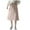 Rose Gold, variant on abtuhar Women's Skirts,Women's Casual Bead A-line Medium Length Gauze Skirt Dance Skirt Performance Dance Skirts Pink S